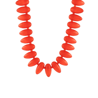 Marble Pebble Bead Necklace