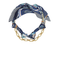 Oval Chain & Scarf Multi-Layer Necklace Set