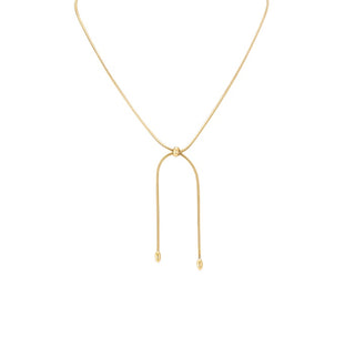End Teardrop Bolero Necklace