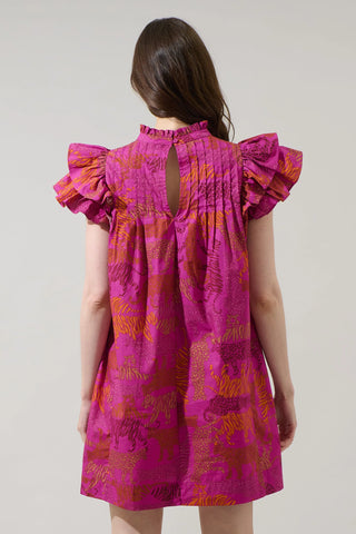 In the Jungle Lovel Shift Mini Dress