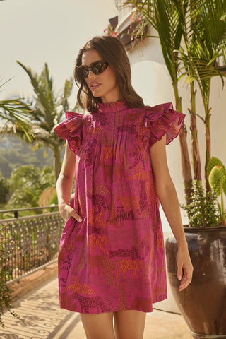 In the Jungle Lovel Shift Mini Dress