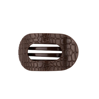 Flat Round Hair Clip - Large