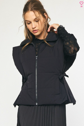 Modern Quilt Zip Up Vest