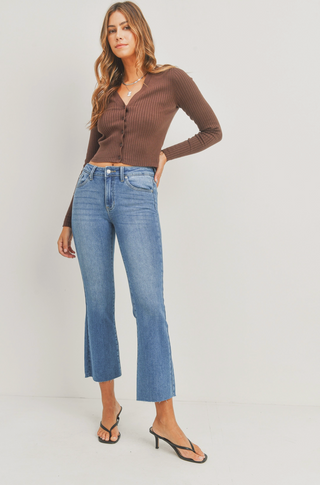 Tujunga Cropped Flare Jeans