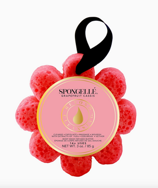 Spongelle Wild Flower Bath Sponge - Grapefruit Cassis