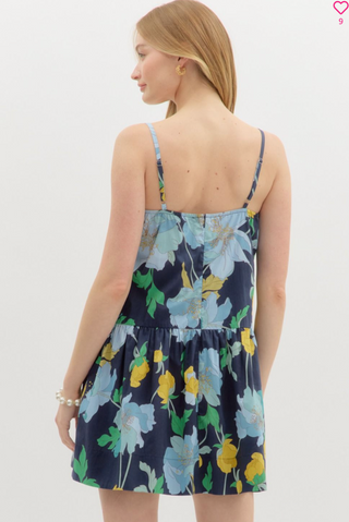 Once And Floral Mini Dress