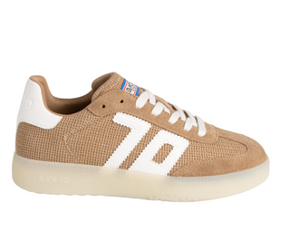 Back 70 Denver 2504 Sneakers in Sacco Beige White
