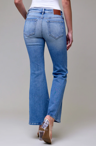 Hidden Happi Mid Rise Flare Jeans