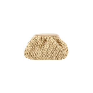 Straw Clutch Mini Bag