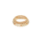 3 Row Marble & CCB Bead Bracelet