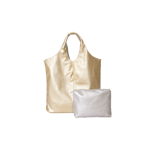 Reversible Tote With Matching Pouch