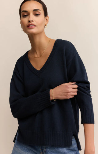 Z Supply All Around V-Neck Sweater
