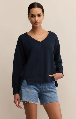 Z Supply All Around V-Neck Sweater