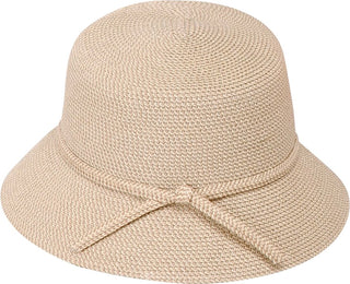 Soft Paper Braid Bucket Hat