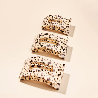 Flat Rectangle Hair Clip - Medium