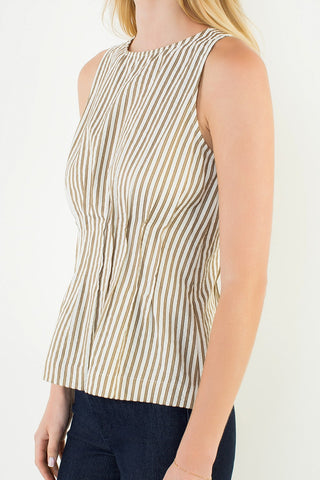 Right On Line Striped Top