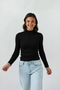 Neck Level Mock Neck Top