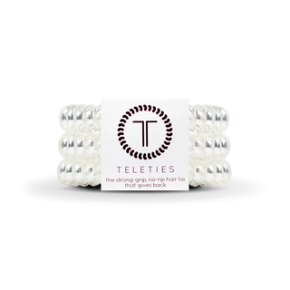 Crystal Clear Large Hair Ties