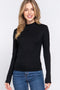The Perfect Base Mock Neck Top