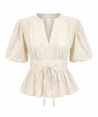 Dot To Be You Peplum Top