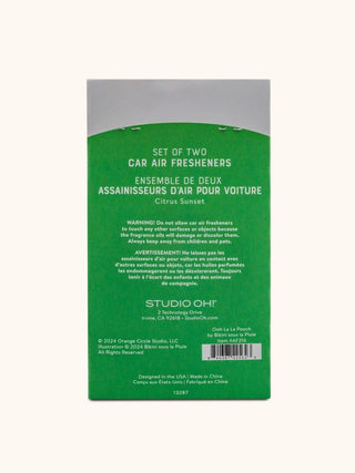 Car Air Freshener Set