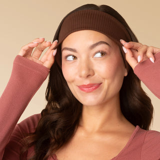 Band Together Ribbed Elastic Headbands