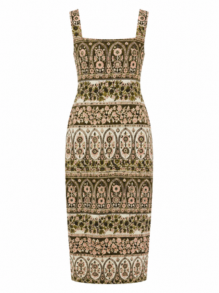 Feeling Flirty Floral Midi Dress