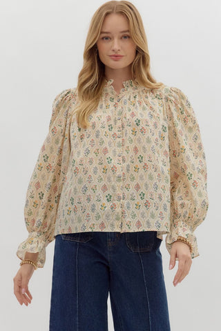 Pick Of The Bunch Floral Top