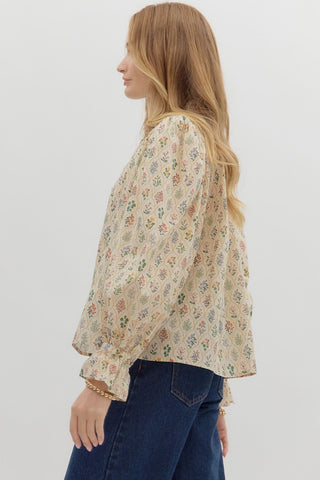 Pick Of The Bunch Floral Top