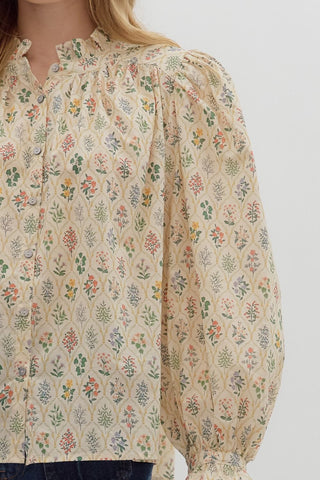 Pick Of The Bunch Floral Top
