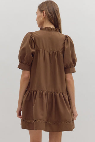 Grounded In Style Mini Dress