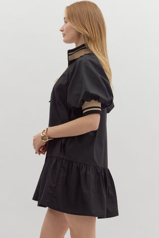 Back To Black Mini Dress