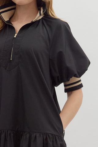 Back To Black Mini Dress