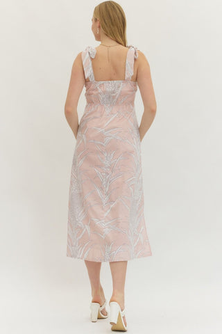 Rosewater Garden Midi Dress