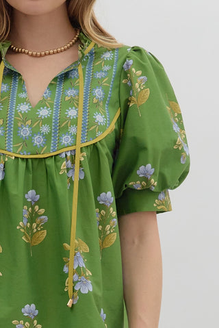 A Pop Of Style Top