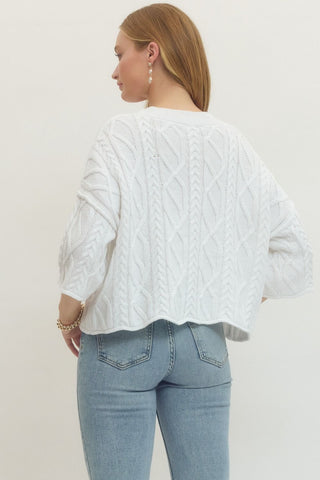Textured Treasure Sweater