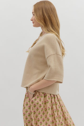 Cute As A Button Up Sweater