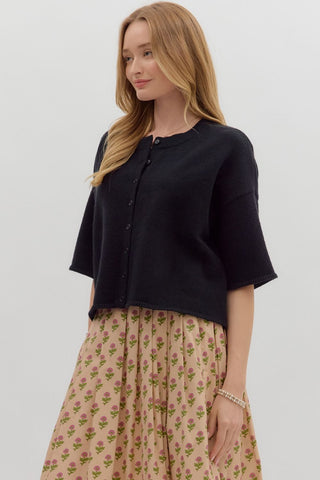 Cute As A Button Up Sweater