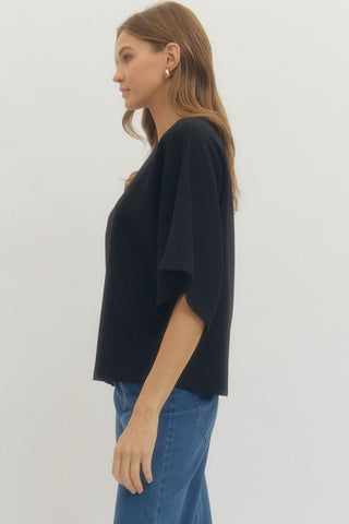 Effortlessly Essential Knit Top