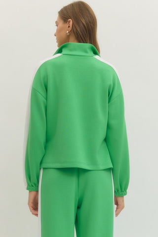Casual Knockout Collared Top