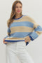 Happy Lines Striped Sweater
