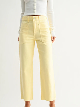 Just Black Utility Wide Leg Jeans