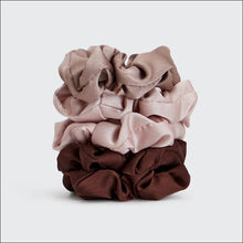 Load image into Gallery viewer, Satin Sleep Scrunchies - 5 Piece
