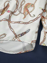 Load image into Gallery viewer, On The Prowl Tiger Print Button Up Top
