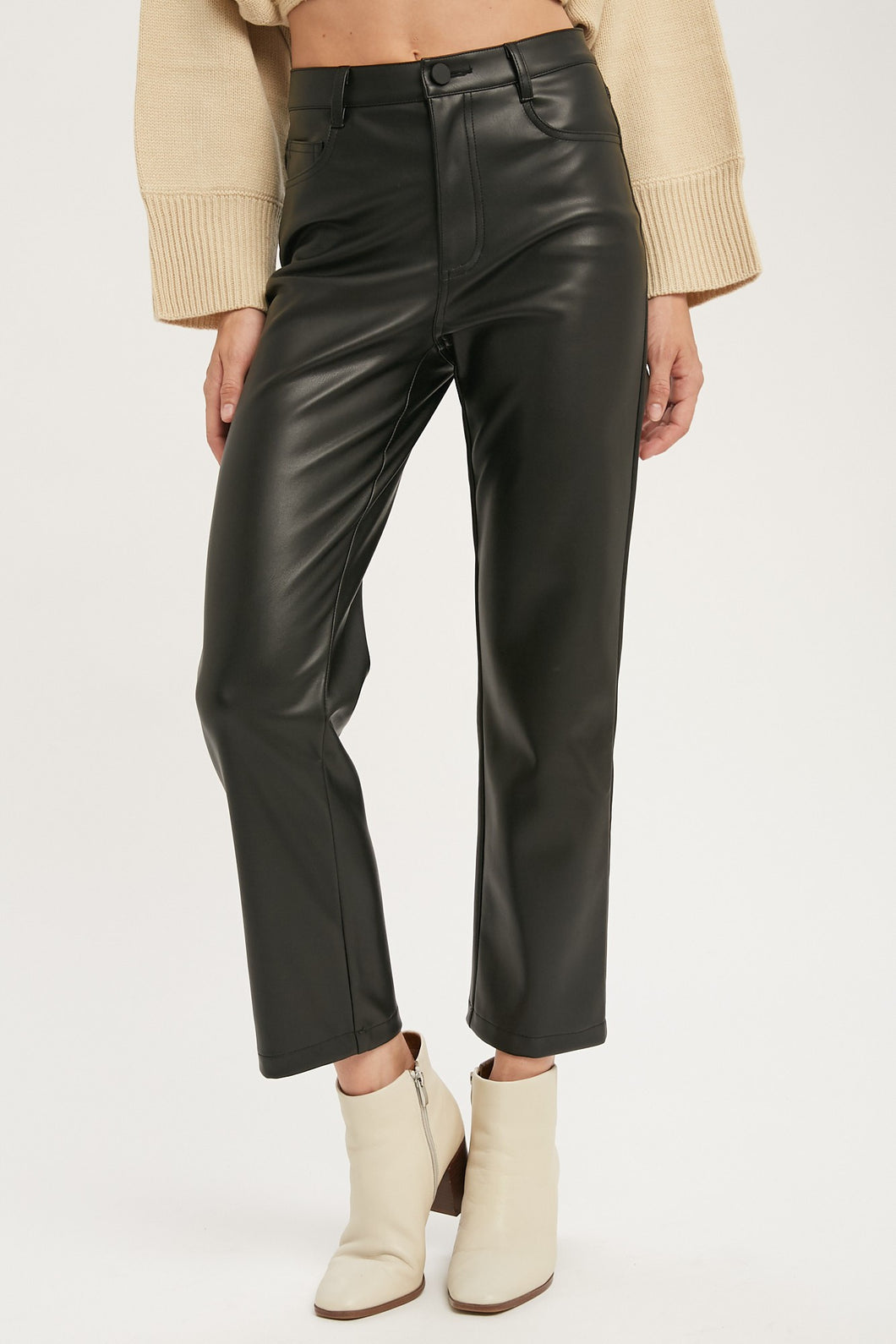 Love Will Keep Us Faux Leather Pants