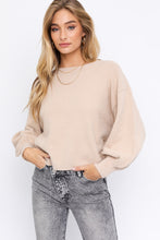 Load image into Gallery viewer, Never Give Up Taupe Sweater
