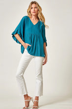 Load image into Gallery viewer, A Fantastic Day V-Neck Blouse

