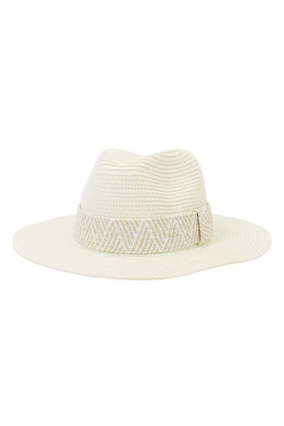 Sunshade Jazz Straw Hat