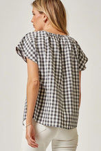 Load image into Gallery viewer, All Sun And Games Gingham Top
