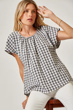 Load image into Gallery viewer, All Sun And Games Gingham Top
